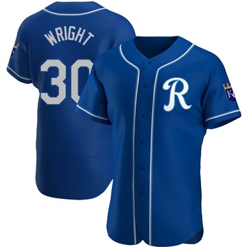 Kyle Wright Men's Authentic Kansas City Royals Royal Alternate Jersey